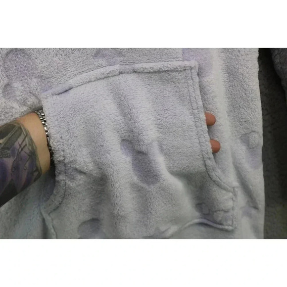 Disney Hooded Plush Fleece Mickey Mouse Gown-Size Small - Picture 3 of 8